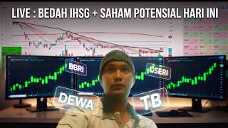 LIVE : Bedah IHSG + Saham Potensial Hari Ini 14 Agustus 2026 Sesi 2