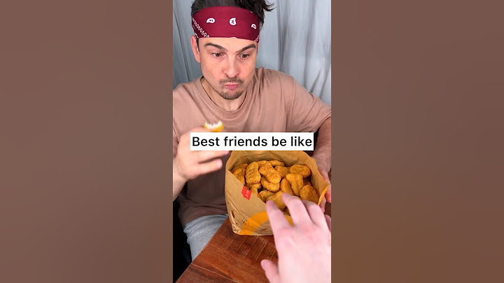 How to enjoy CHICKEN NUGGETS and bbq SAUCE with your best friend properly?😎❤️🍗| CHEFKOUDY