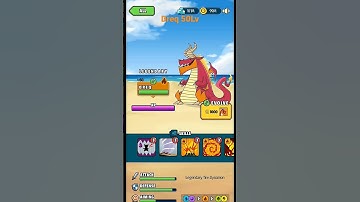 Dreq 50Lv || Max level Dreq || Dynamons World || hacked version 1.7.46