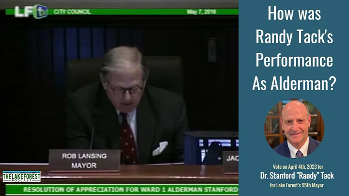 Dr. Randy Tack's Job Performance as Lake Forest Il...