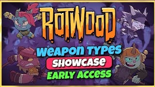 All Rotwood Weapons Gameplay Showcase - Beginner's Guide Early Access