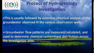Contaminant Hydrogeological Investigations Service Provider Firm