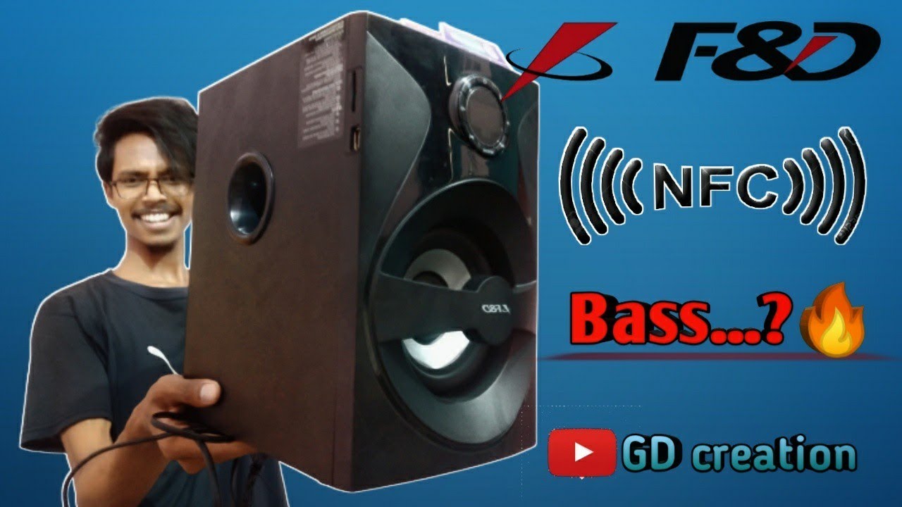 NFC Support🔥Best Home Theater System 2021 F&D 380x 54w bluetooth home