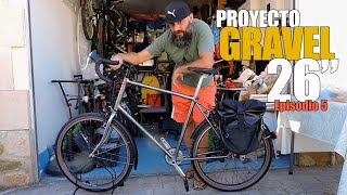 Proyecto gravel 26&quot; con cuadro de acero modificado y cambio interno | Episodio 5