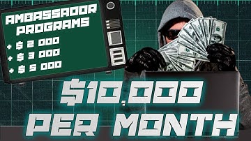 $10,000 on Ambassadors Programs in Crypto