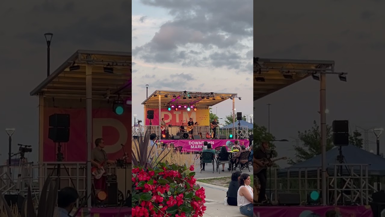 The Edge performing at DTM!                                                      