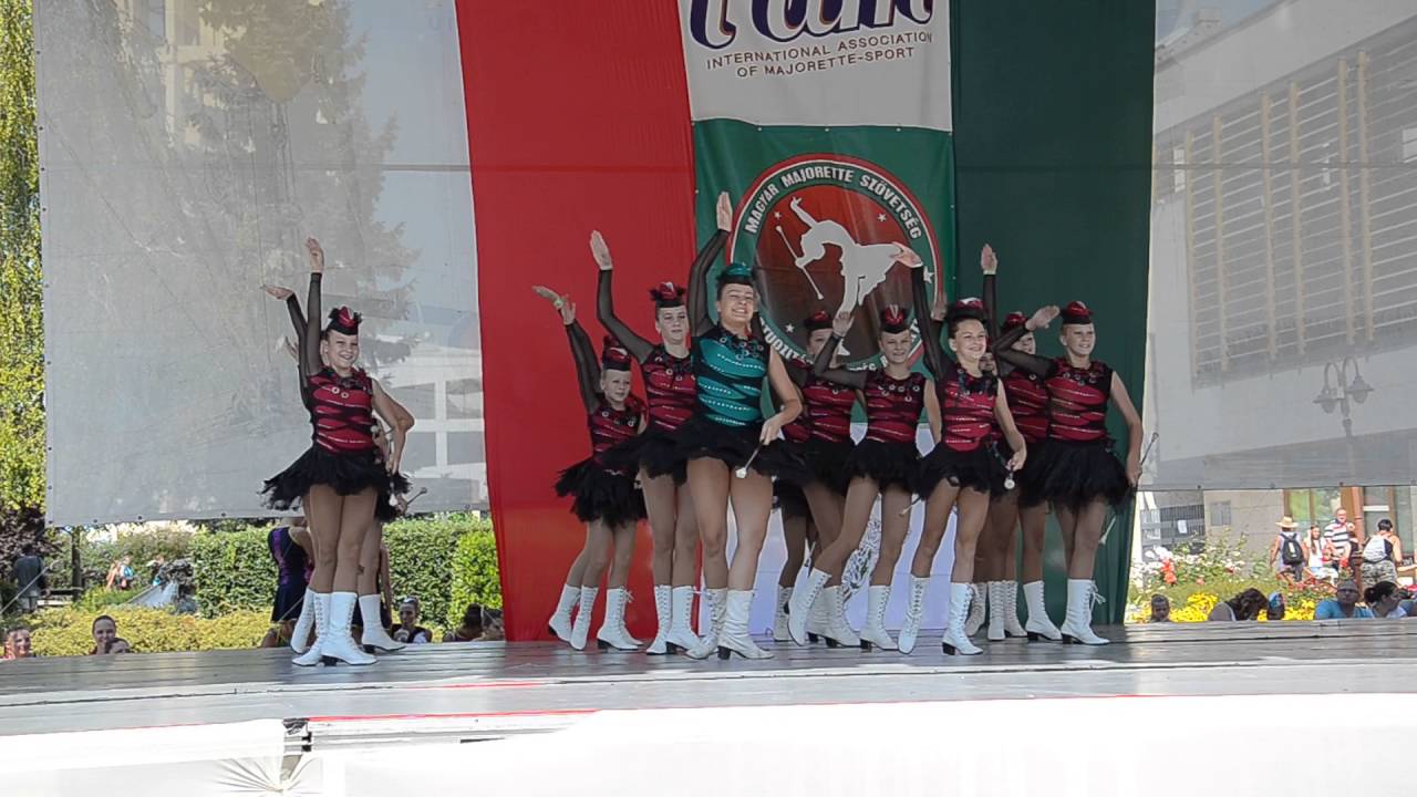 Mazsorett (Majorette) összetett 6 -13. IAM Mazsorettsport Európa Bajnokság 2016 Siófok