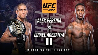 Alex Pereira VS Israel Adesanya 2 | UFC287 Miami