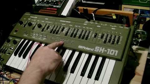 Roland SH-101 Modifications