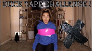 BOYFRIEND VS GIRLFRIEND EXTREME DUCK TAPE CHALLENGE