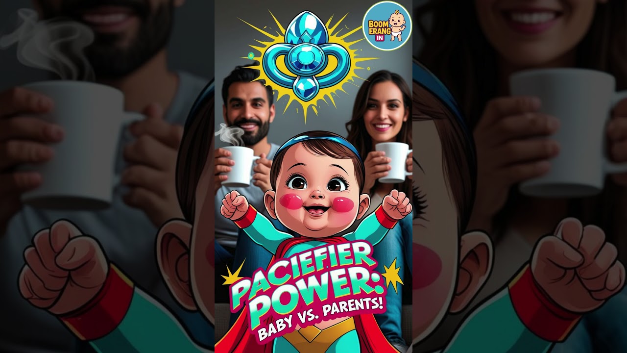 Pacifier Power 👶 Baby vs Parents Rap Battle | Funny Baby Parody
