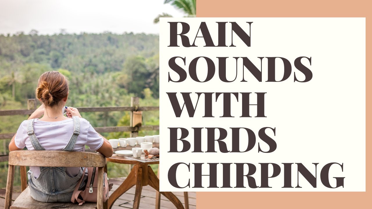 Rain Sounds with Birds chirping and Tibetan Singing Bowls Sleep Music ...