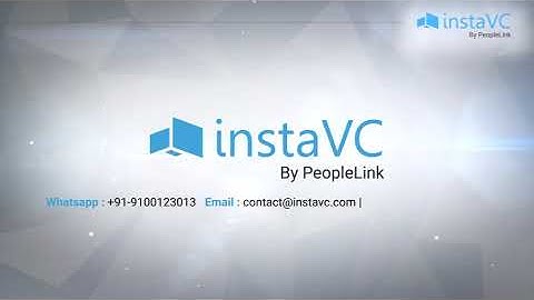 4K Ultra HD Video Conferencing Solution | Peoplelink InstaVC