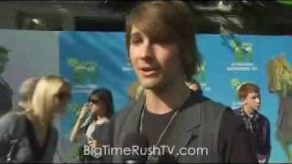 James Maslow Of Big Time Rush Attends The Planet 51 Premiere