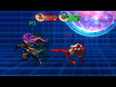 Battle Cross FEVER - Training Old - JMan(Azrael) vs Ryoma(Susanoo) Parsec Netplay - 동영상