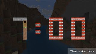 7 Minute Minecraft Inspired Countdown Timer