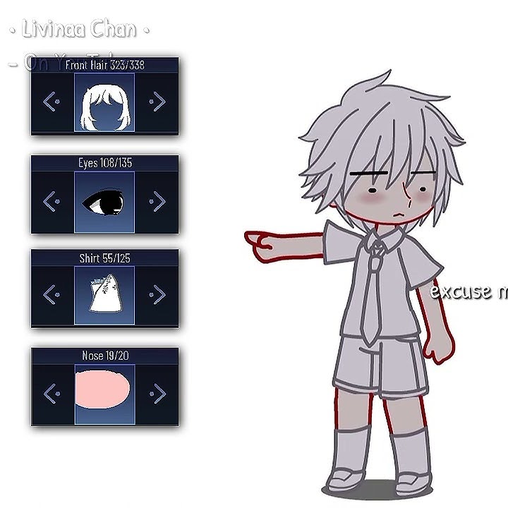 ' whoever uses these items look so ugly! ' || Gacha Club ||
