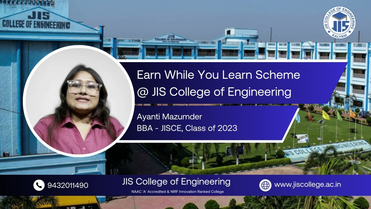 Earn While You Learn Scheme @ JISCE