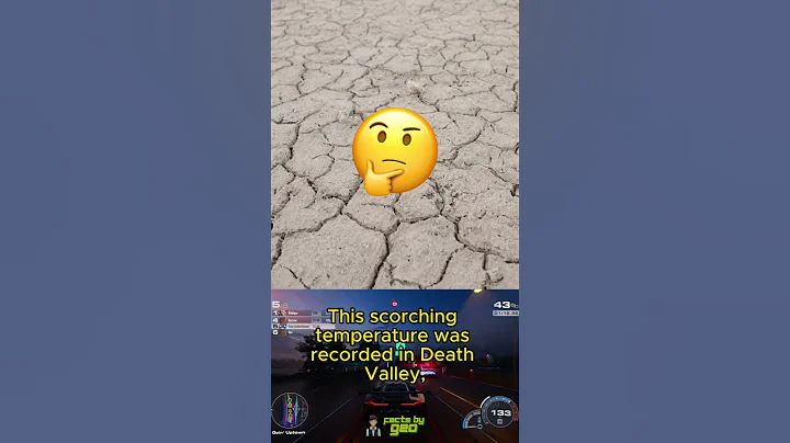 🌡️ Hottest Temperature Ever Recorded! 🔥 #shorts #facts #trivia 🌵🌞