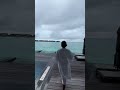 Lady Slips on Stairs Leading to Ocean