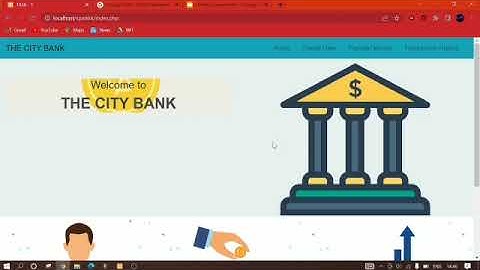 The Spark Foundation -Web and Mobile Development Task 1(Basic Banking System)