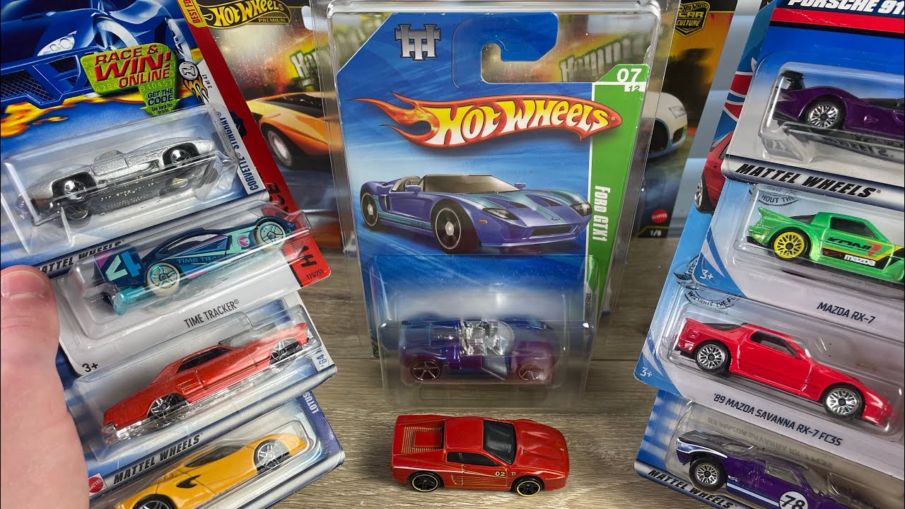 Latest haul of hot wheels from an antique mall