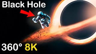 360° VR Black Hole | Interstellar | 8K video