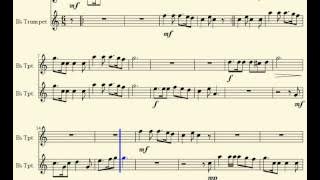 Morning in the Slag Ravine - Arranged for Trumpet Duet