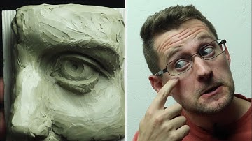 How to sculpt the eye 👁