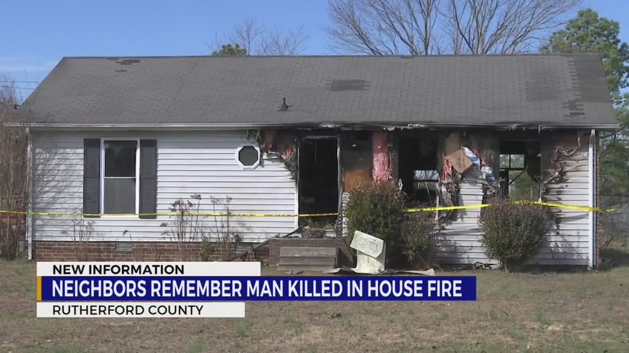 Neighbors remember TN man killed in house fire - YouTube