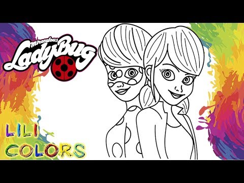 Miraculous: As Aventuras de Ladybug – Imagens para Colorir