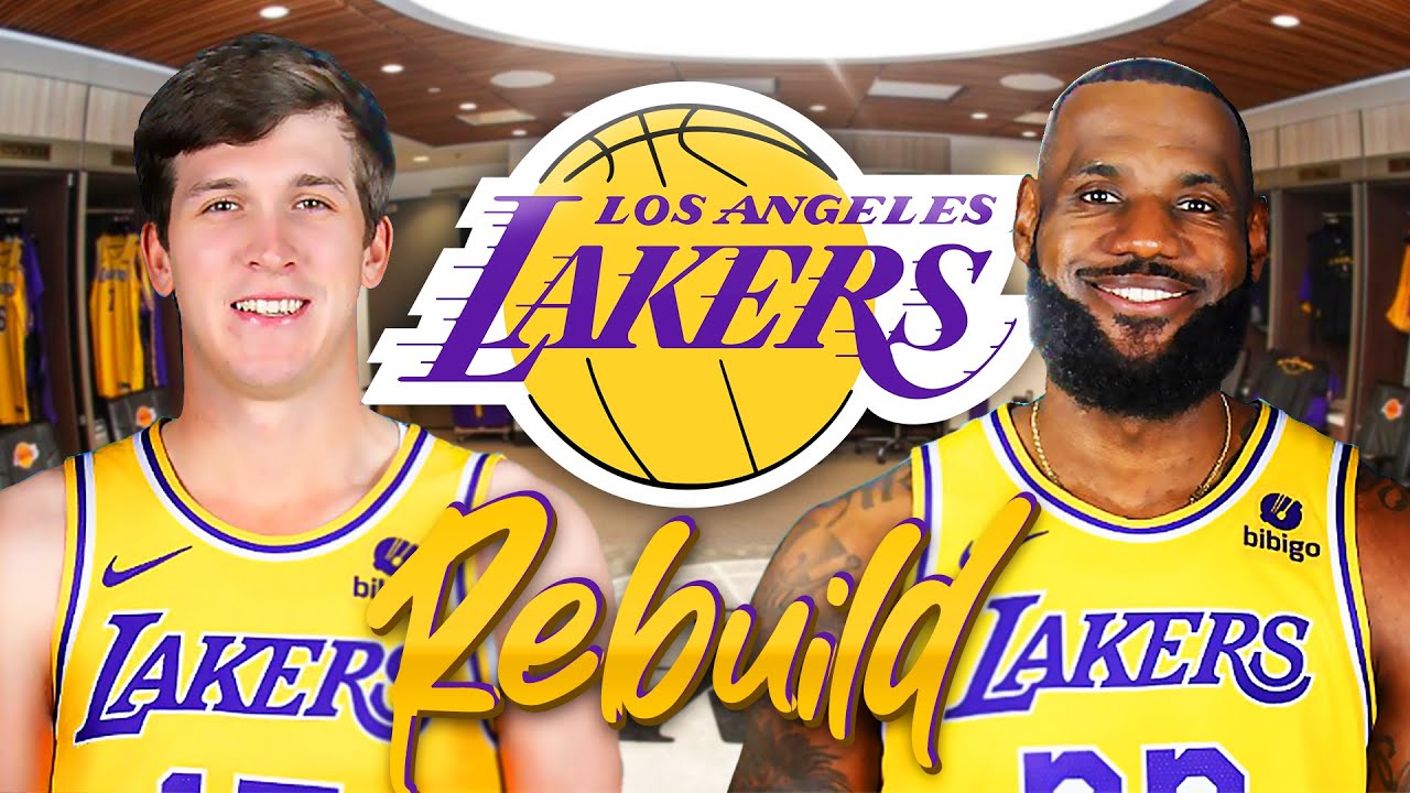 Rebuilding the Los Angeles Lakers in NBA 2K24 - YouTube