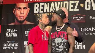 GERVONTA DAVIS WASTES NO TIME GOING AT FRANK MARTIN AHEAD OF THEIR JUNE 15TH PPV TITLE FIGHT