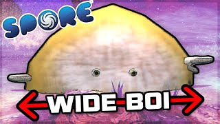Making the WIDEST Creature in Spore. | The Tale of Wide Boi