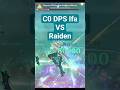 C0 DPS Ifa VS Raiden 