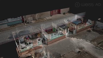 3D photogrammetry point cloud - chuozhoumingfang- X-ray origin - 3D Scanner Civetta Weiss AG