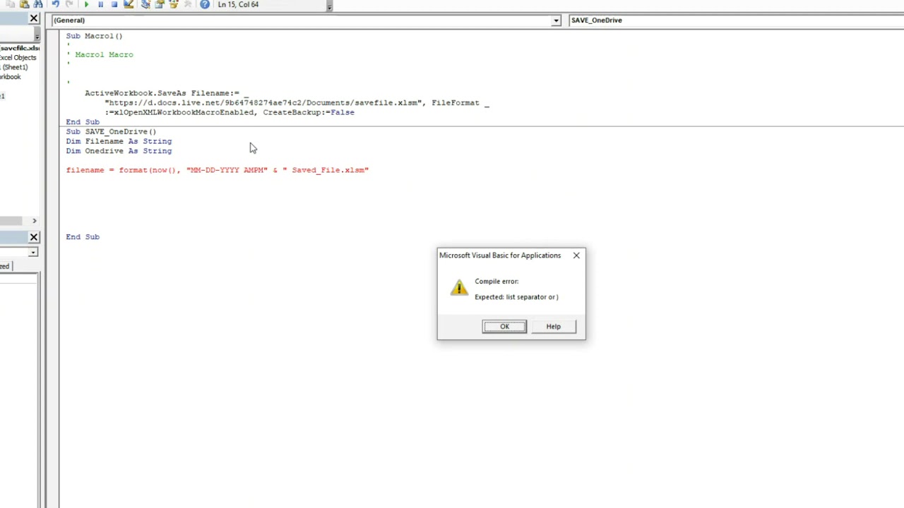 VBA Save to SharePoint or OneDrive - YouTube Vba Save To Sharepoint Or Onedrive - Youtube