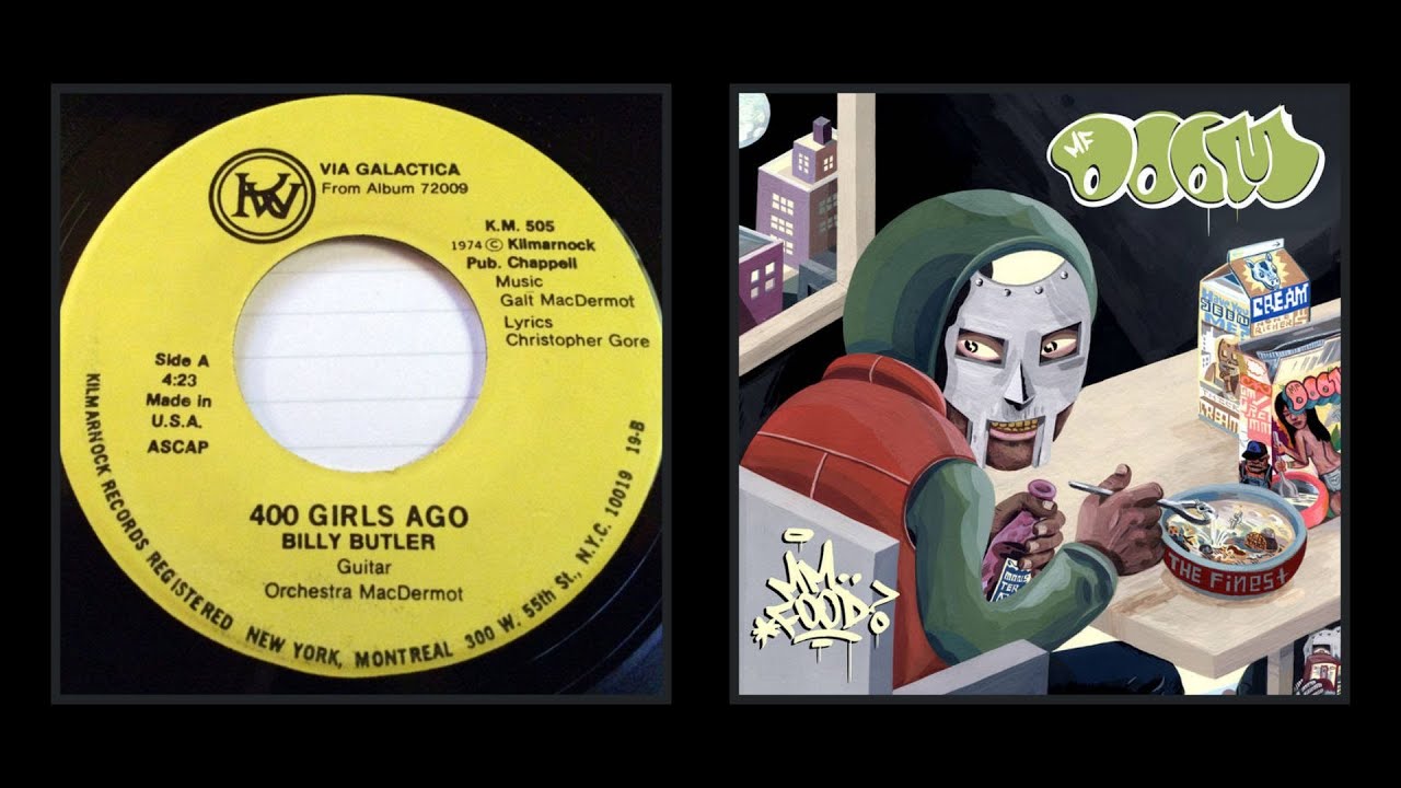 MF DOOM - Potholderz (ft. Count Bass D) X Billy Butler - 400 Girls