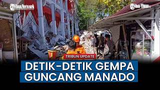 HOT NEWS; Rekaman Kuatnya Guncangan Gempa 7,6 SR di Bitung Sulut, BMKG Keluarkan Peringatan Tsunami