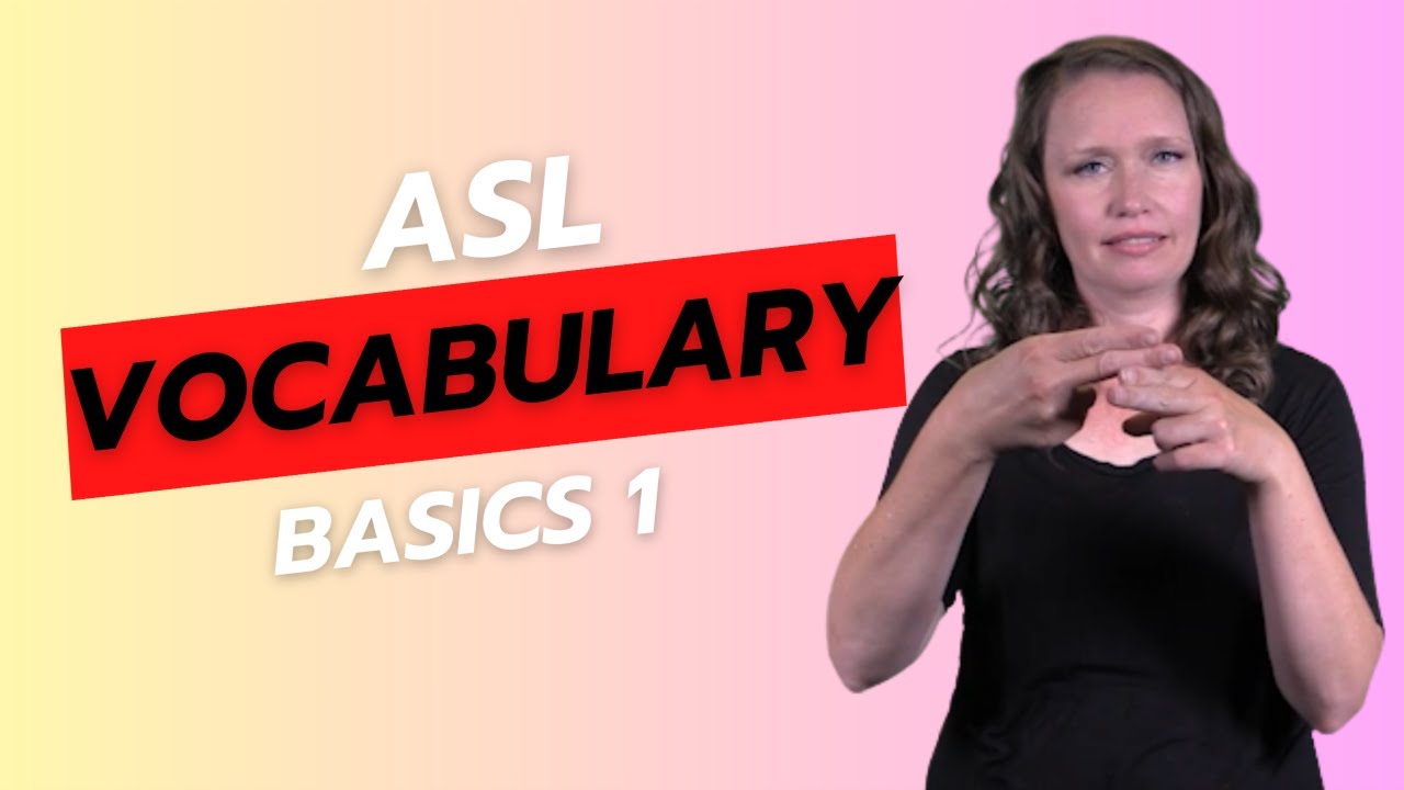 ASL Basics 1: Learn the Alphabet, My Name, and Common Intro Signs in ...