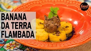 BANANA DA TERRA FLAMBADA | TEMPERO NA MOCHILA
