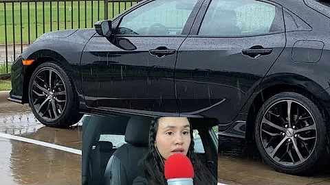 ASMR IN MY New Car 🚗 (Honda civic sport 2021)