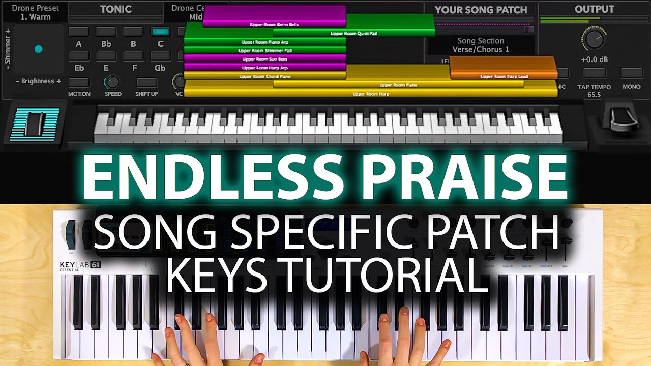 Endless Praise MainStage patch keyboard tutorial- Charity Gayle