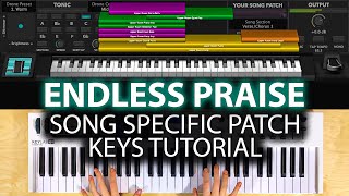 Endless Praise MainStage patch keyboard tutorial- Charity Gayle