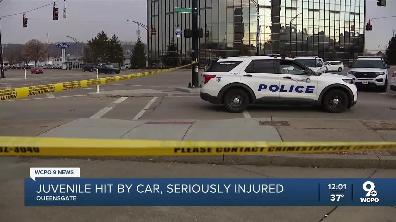 CPD: Boy seriously injured after being hit by a car in Queensgate - YouTube