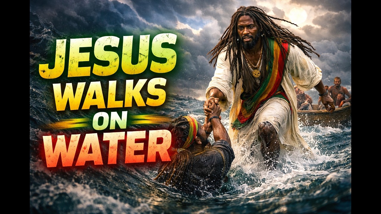 HE WALKED ON WATER 🌊🔥 | The Storm Stood No Chance | Reggae Gospel Worship