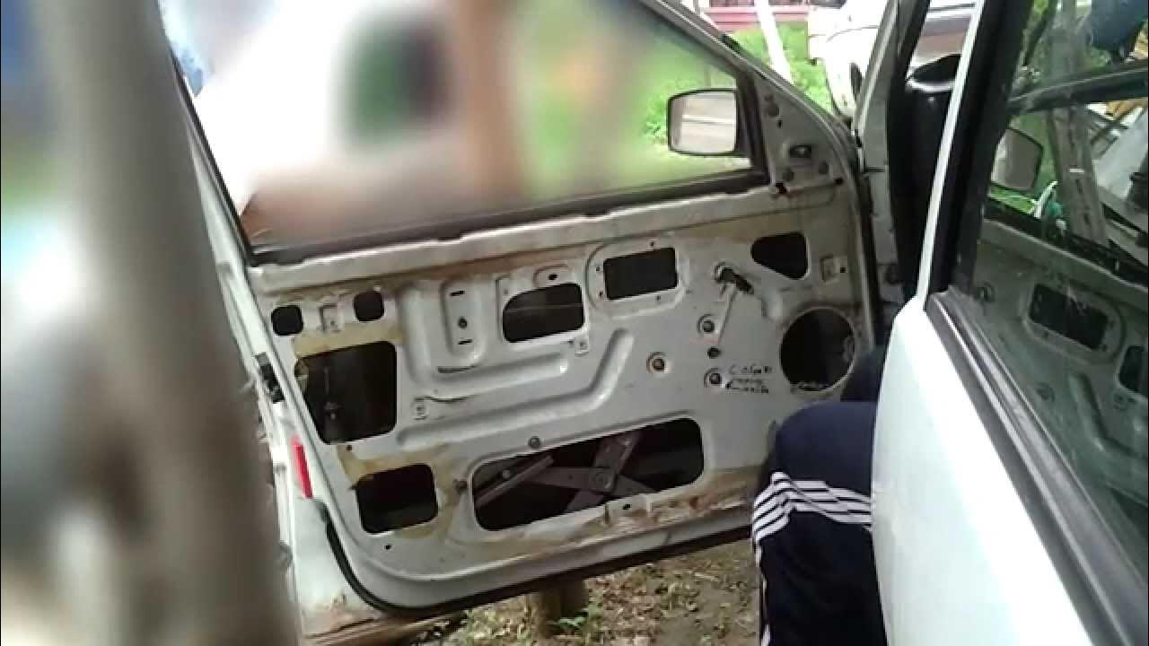 Как снять дверную карту иж ода