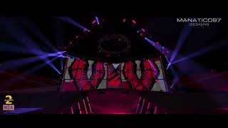 WWE Elimination Chamber 2025 Custom Stage Concept - FULL MENS ENTRANCES