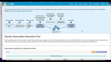 Using GAIT in the Knowledge Portals