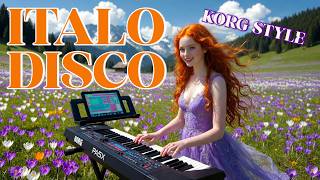 Italo Disco Instrumental 2026  Classic Euro Disco Megamix  Korg Pa5x  Eurodisco Classic